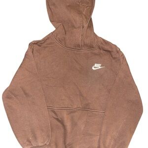 Nike Chocolate Brown Hoodie Boys size Med